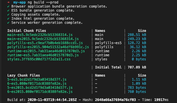 Example of Improved Logs and Reports for File Sizes