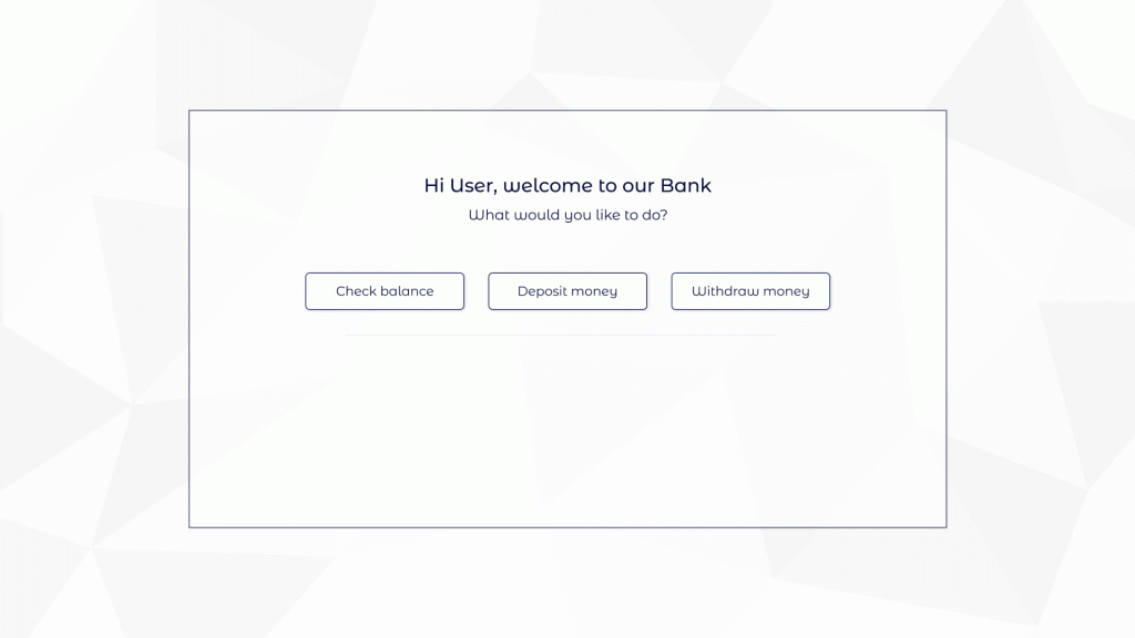 example of custom routing works.