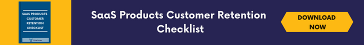 saas procucts customer retention checklist