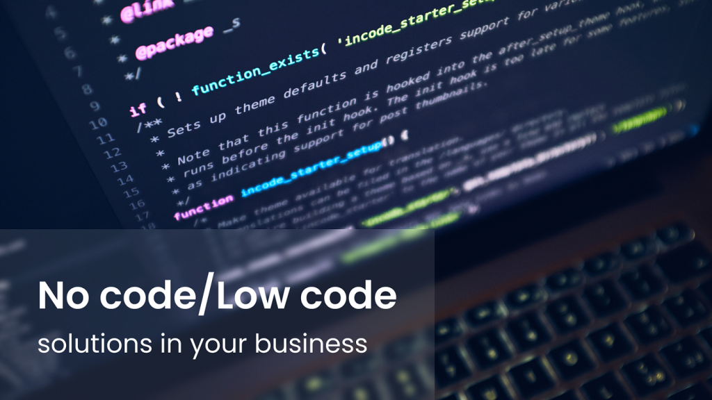 No Code/Low Code Platform’s Place in Development